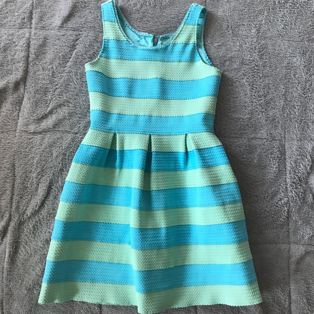 Kids Blue and Turquoise Dress